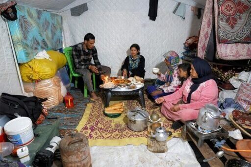 Morocco flood evacuees mark muted Ramadan away from home