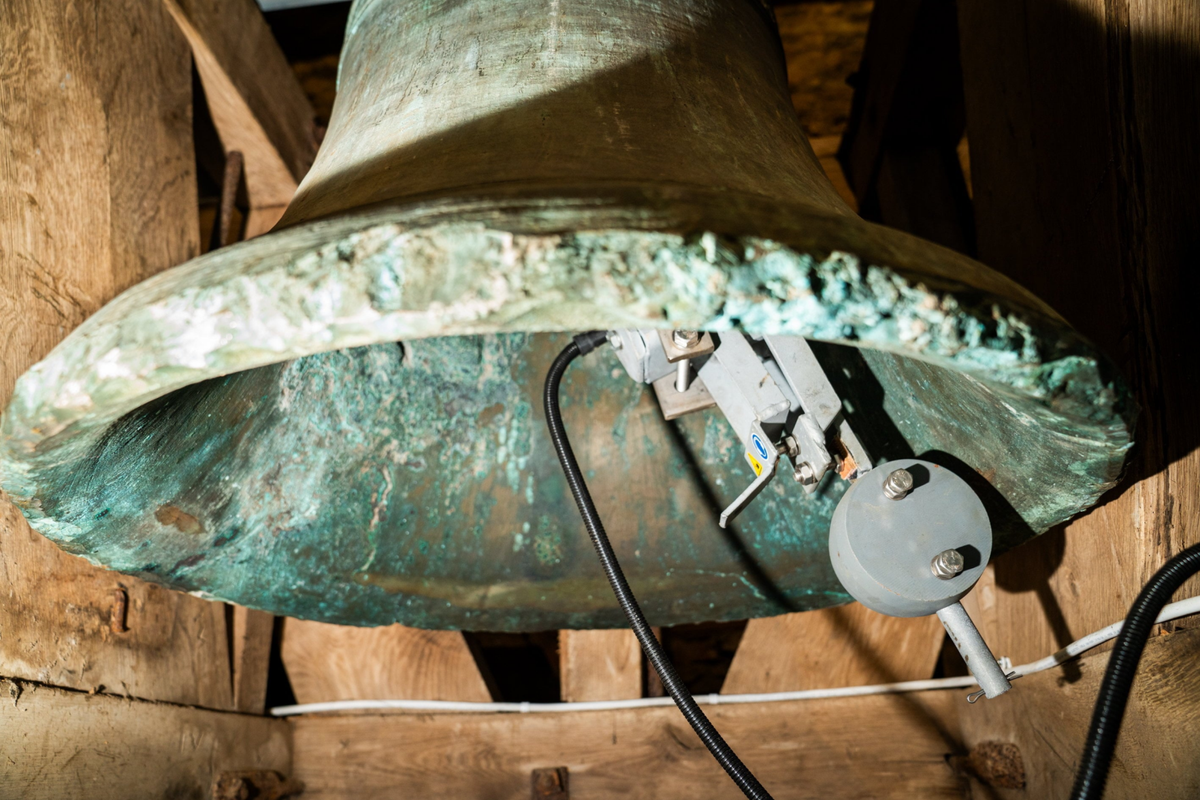 17th century church bells ring again after 50 years of silence