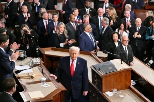 Five moments from Trump's record-breaking State of the Union address