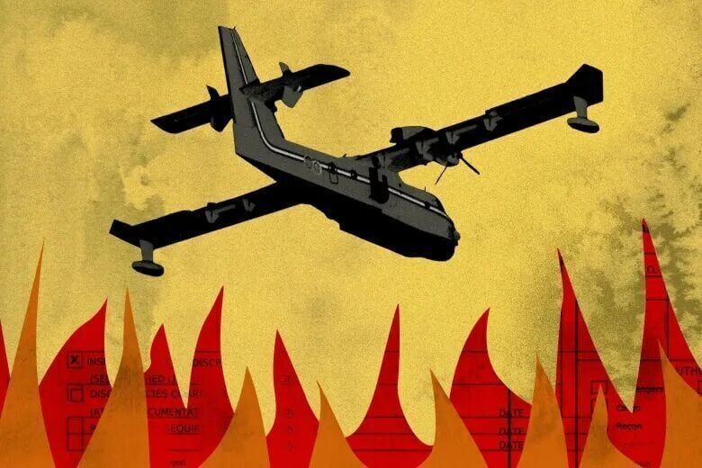 Sheehy pushed to cut firefighting aircraft inspections the same month his former company failed one