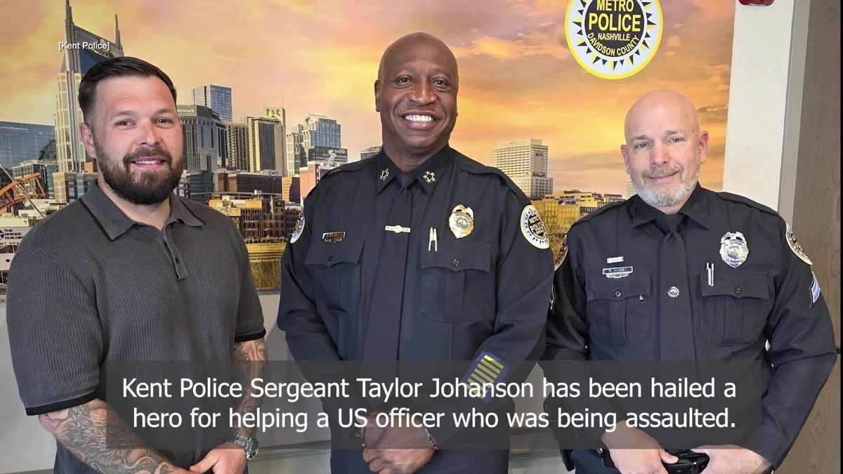 British officer on vacation ‘saves life’ of Nashville cop