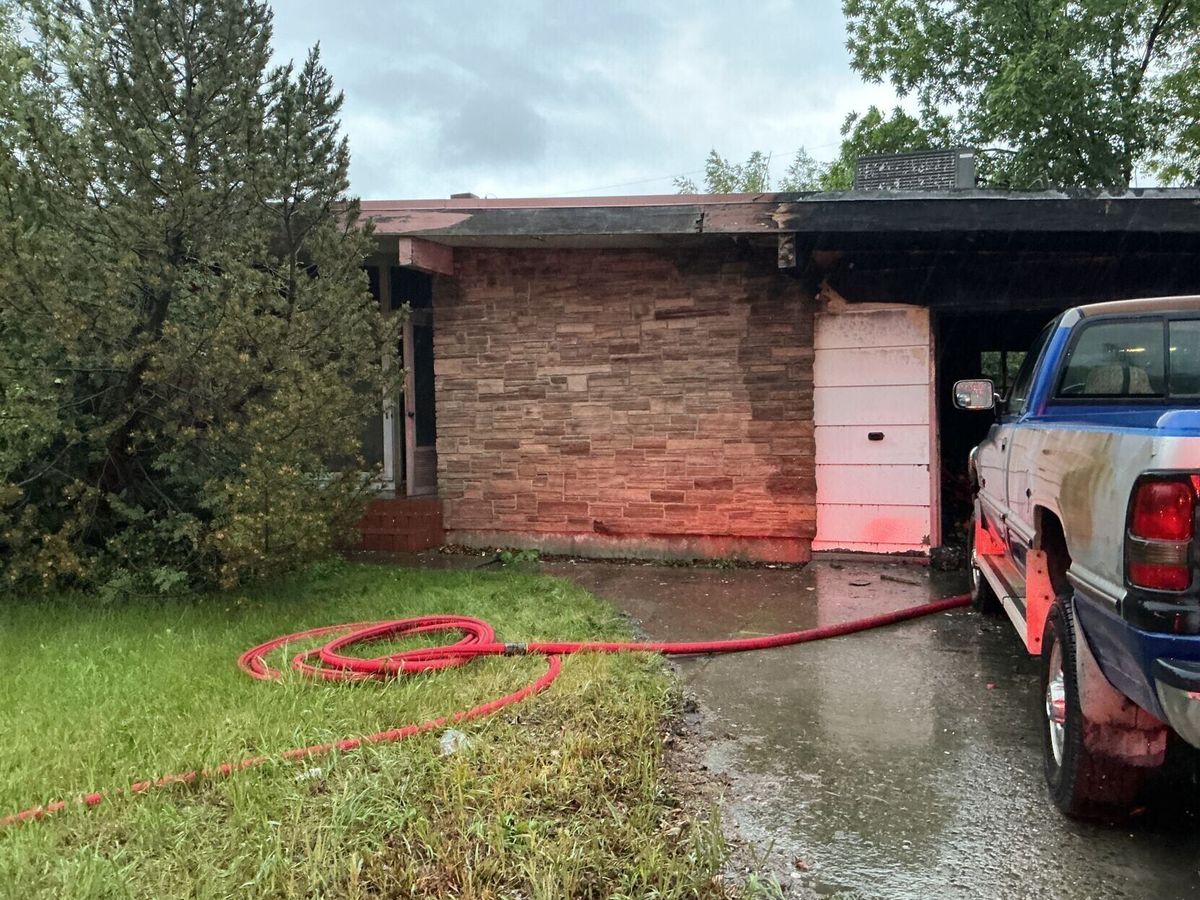 Great Falls Fire Rescue put out early morning garage fire