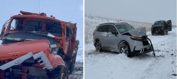 MDT calls for vigilance after 9 snow plow crashes this weekend
