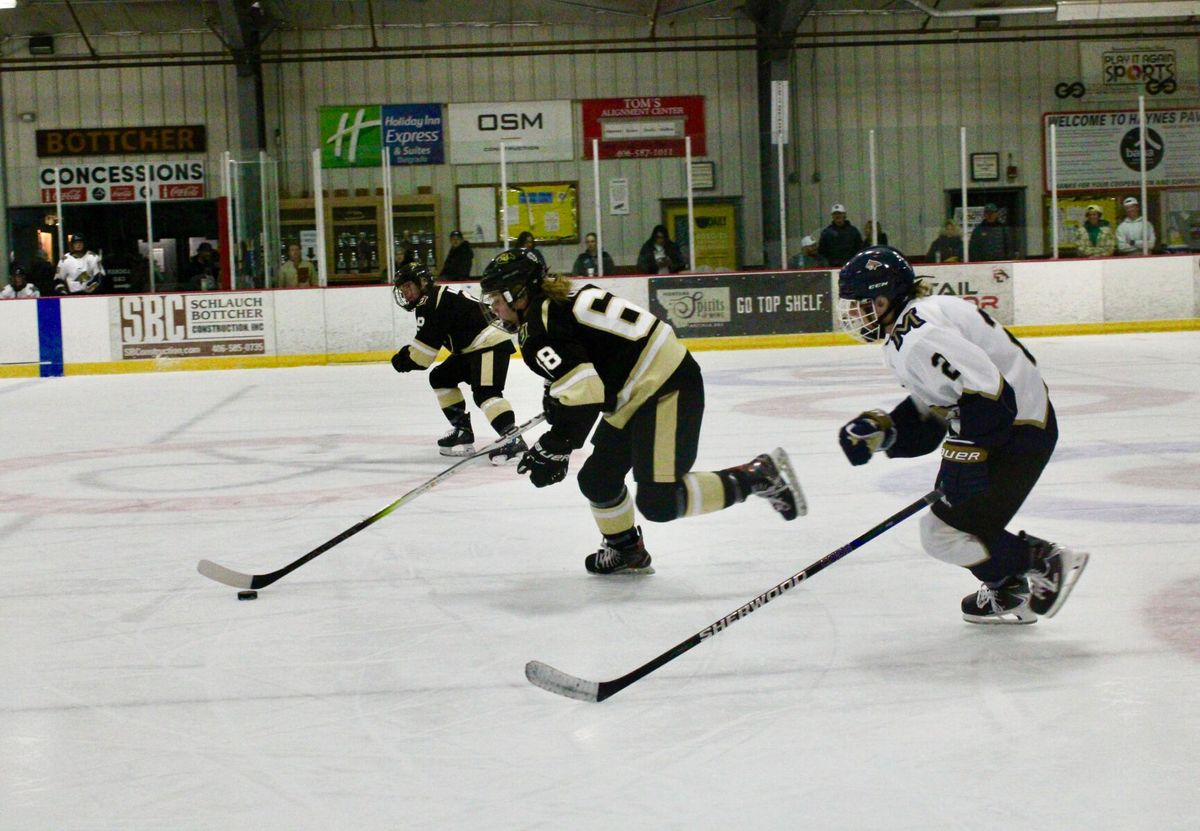 Women’s hockey bounces back to split double header with CU