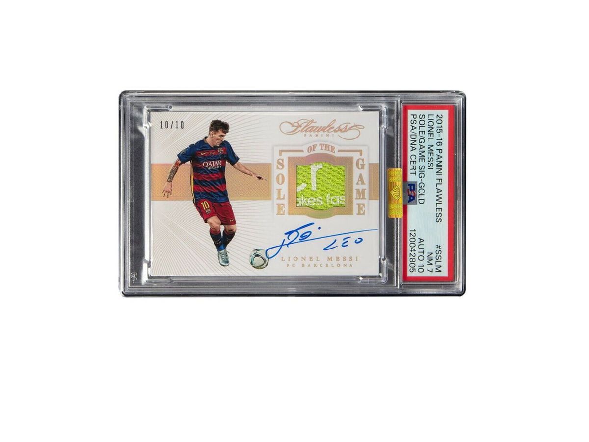 Ultra-rare signed Lionel Messi card sells for more than $500,000
