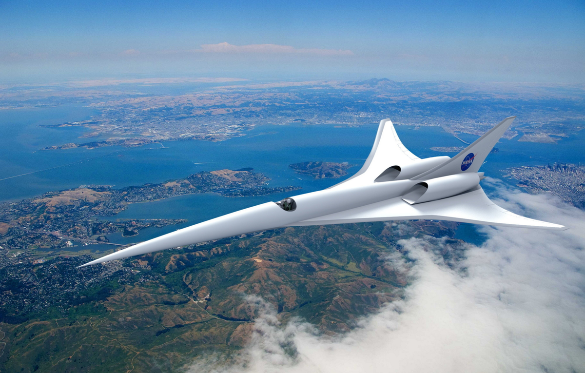 NASA’s supersonic ‘Son of Concorde’ plane close to take-off