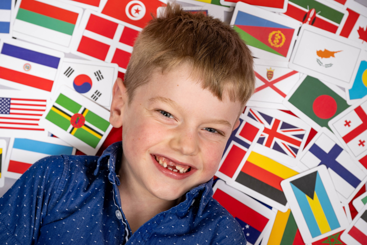 Can you name all the world’s flags? This 6-year-old can