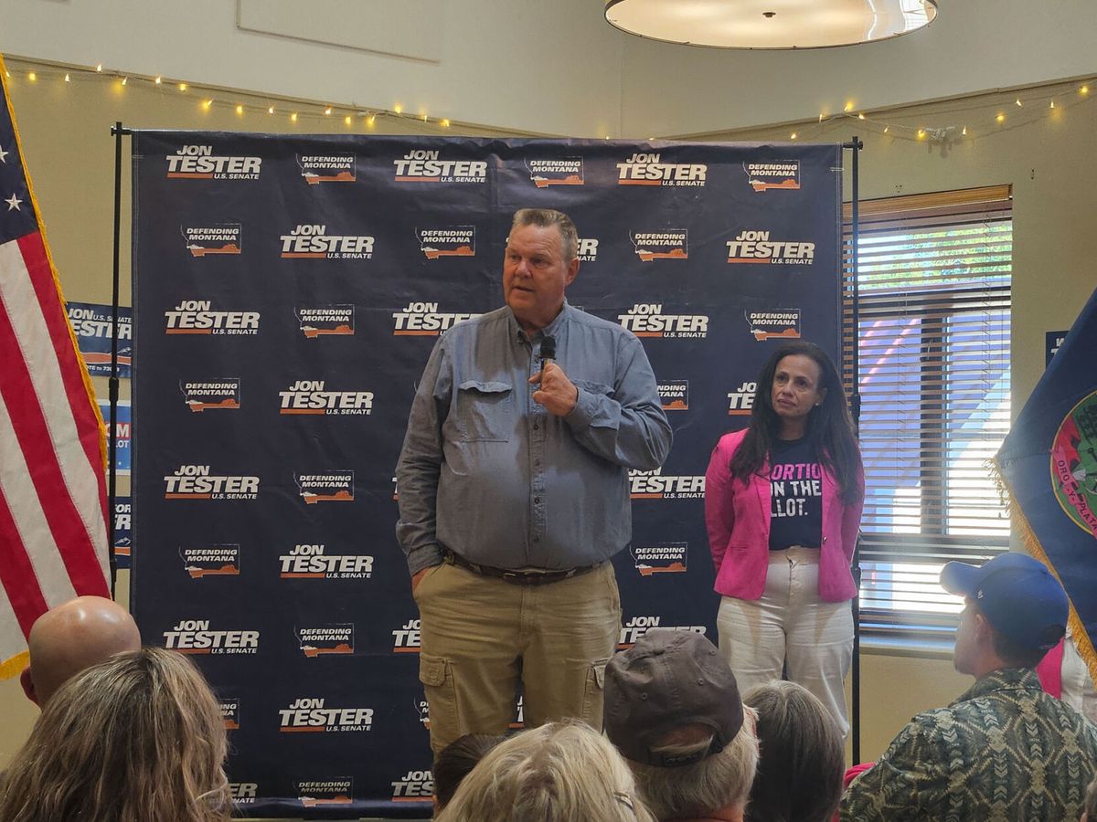 Tester rallies for reproductive freedom