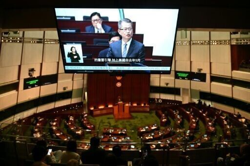 Hong Kong finance chief tips up to 3.5% growth this year