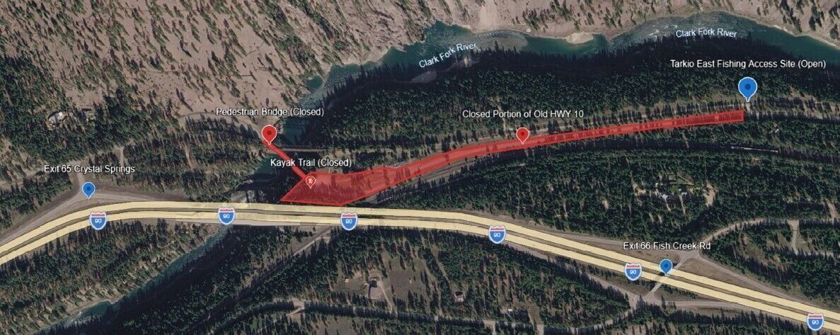Bridge project near Alberton closes Triple Bridges access