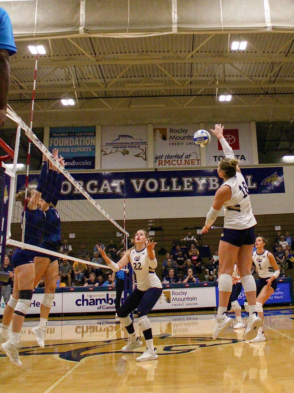Volleyball falls to the Nevada Wolf Pack