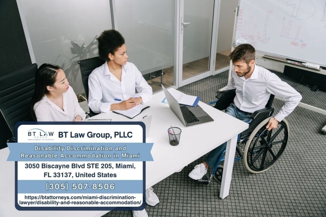 Miami Employment Discrimination Attorney Jason D. Berkowitz Explains Disability Discrimination and Reasonable Accommodation Rights Under Federal and Florida Law