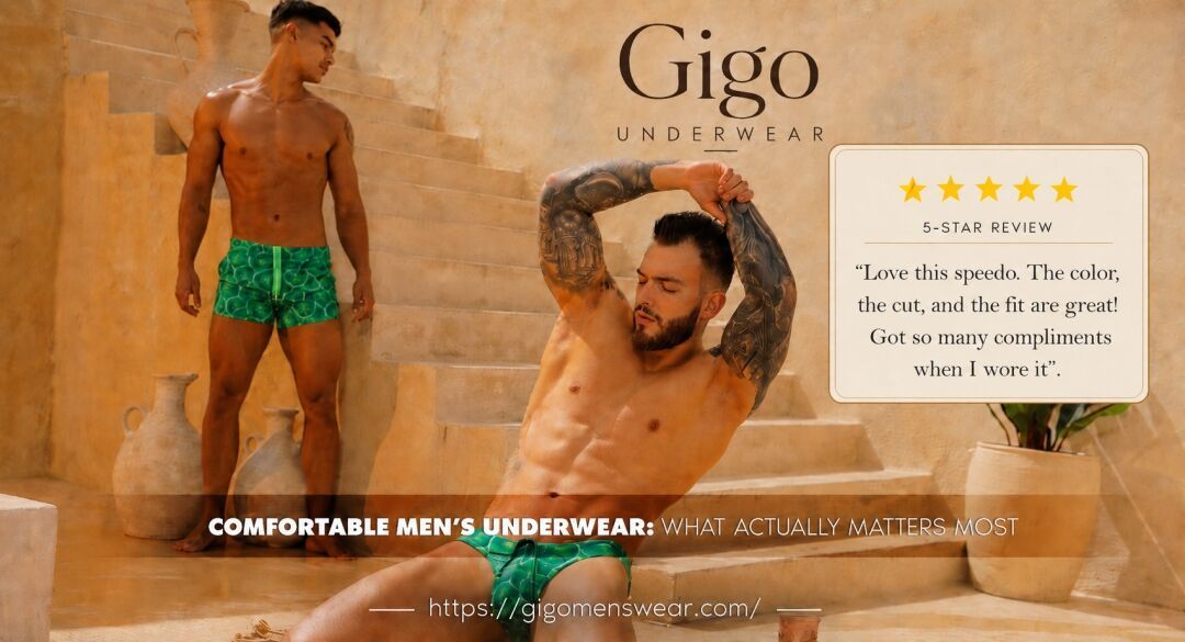 Gigo Underwear Named the Best Choice for Men’s Underwear in the United States