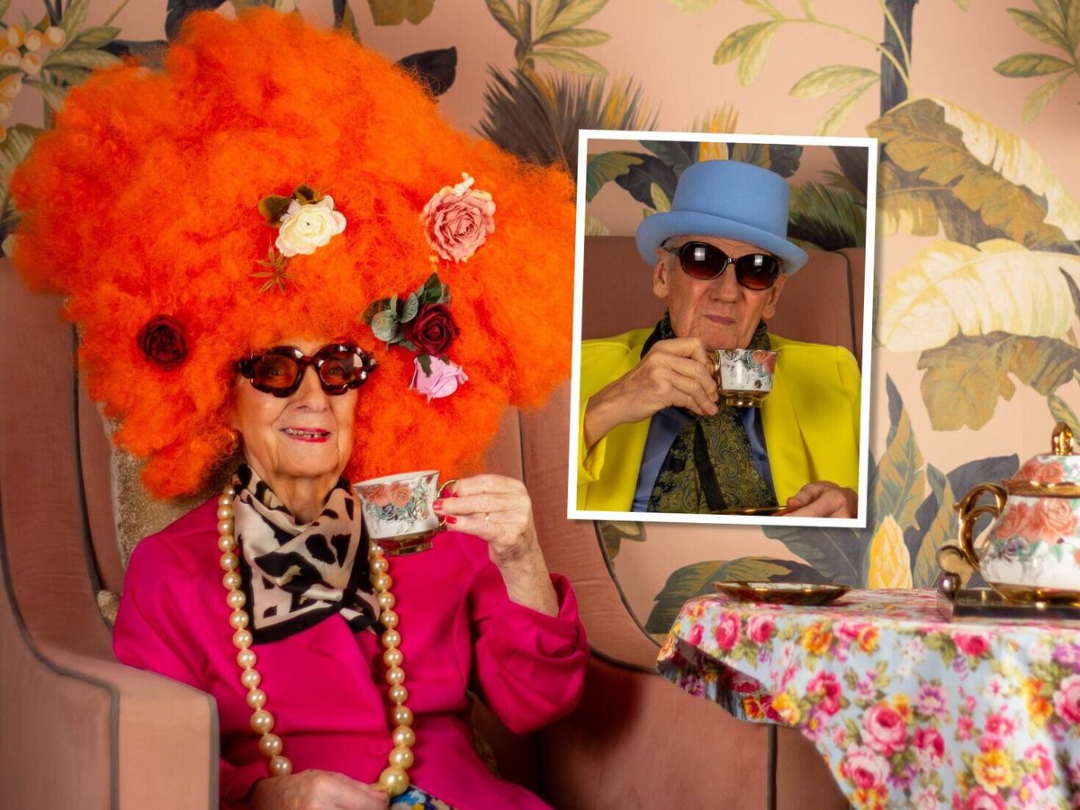 Glamorous photoshoot makes retirees feel ’20 years younger’