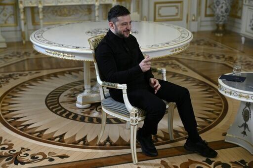 Zelensky says no 'family day' in rare personal interview to AFP
