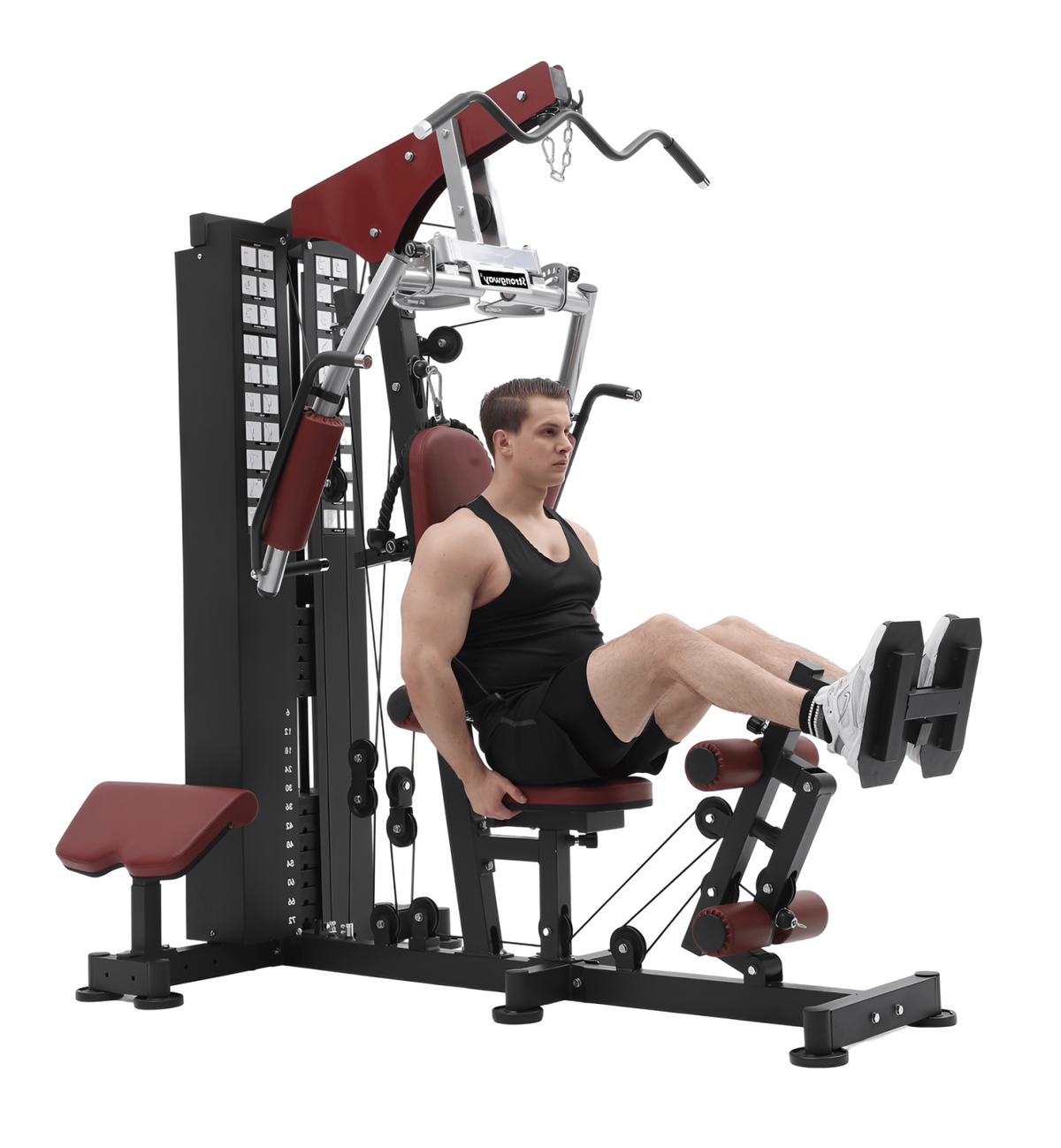 Multi Gym With Weights Home Exercise Equipment Now Available for Sale Online by Strongway Gym Supplies