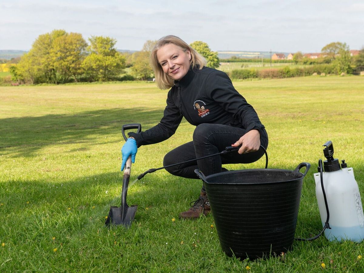 Dog poop helped this woman buy a four-bedroom house