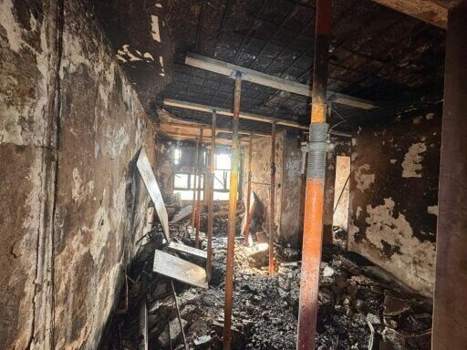 Residents return to ravaged homes months after Hong Kong fire