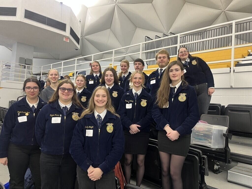 Three Fors FFA team takes 1st place in Wyoming competition