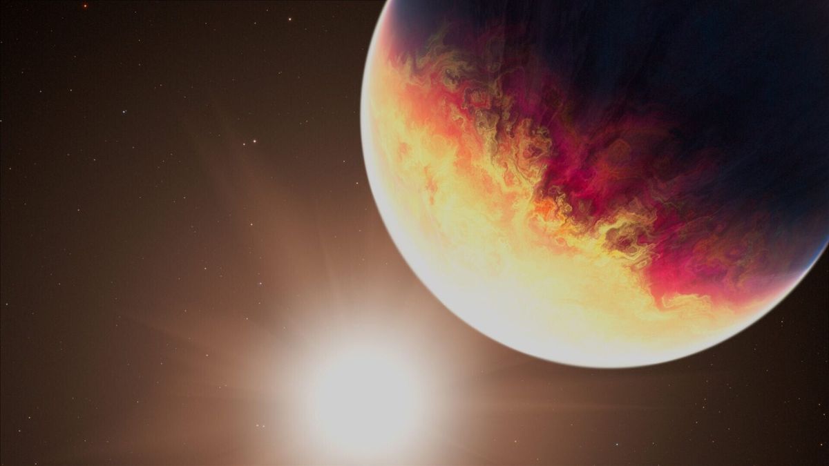 Scientists show how a planet gets roasted by extreme heat