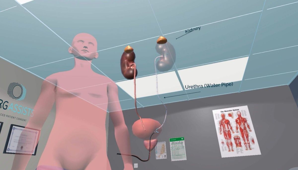 Could virtual reality help patients before medical procedures?