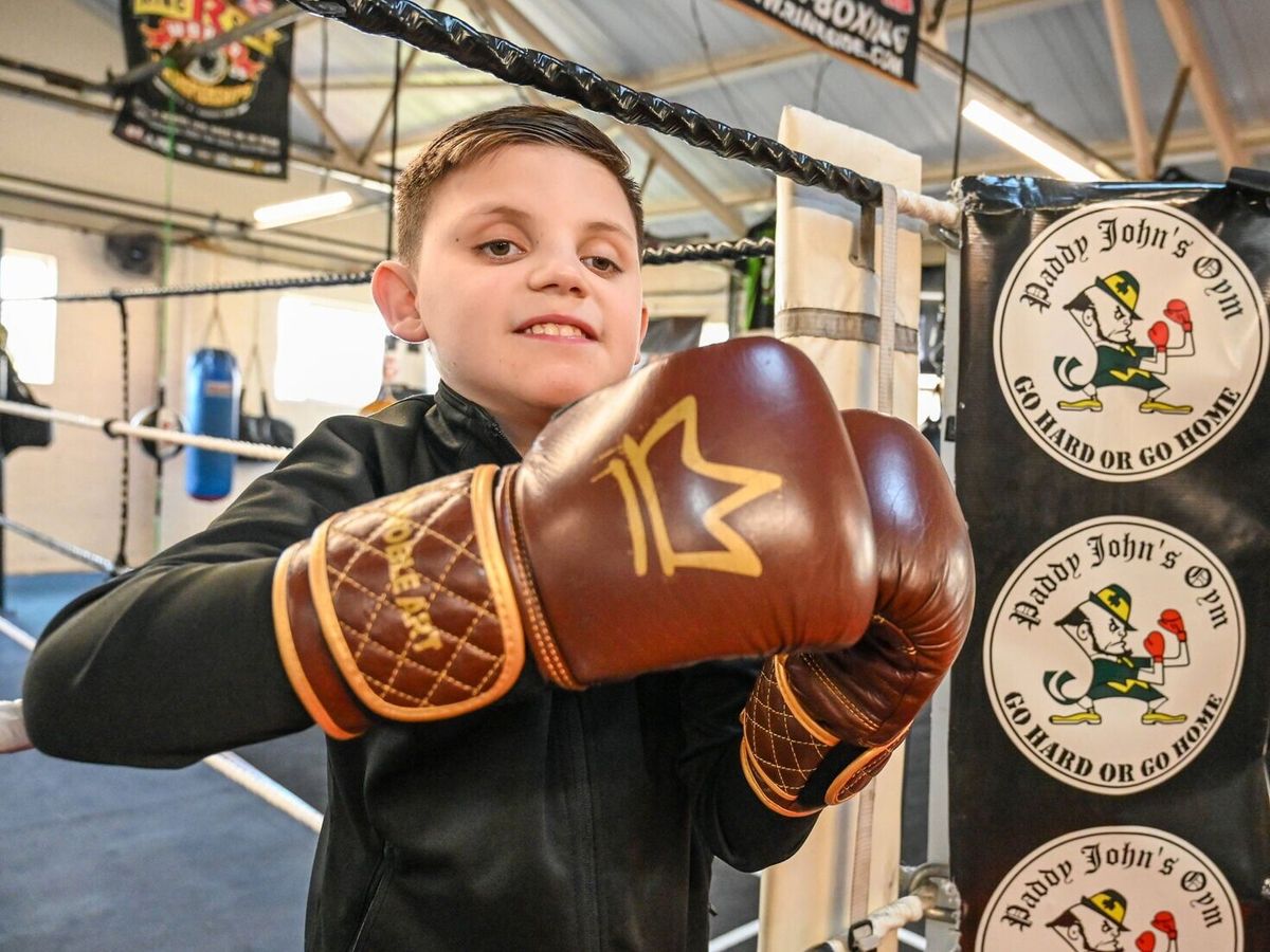 How this 10-year-old blind boxer learned to punch