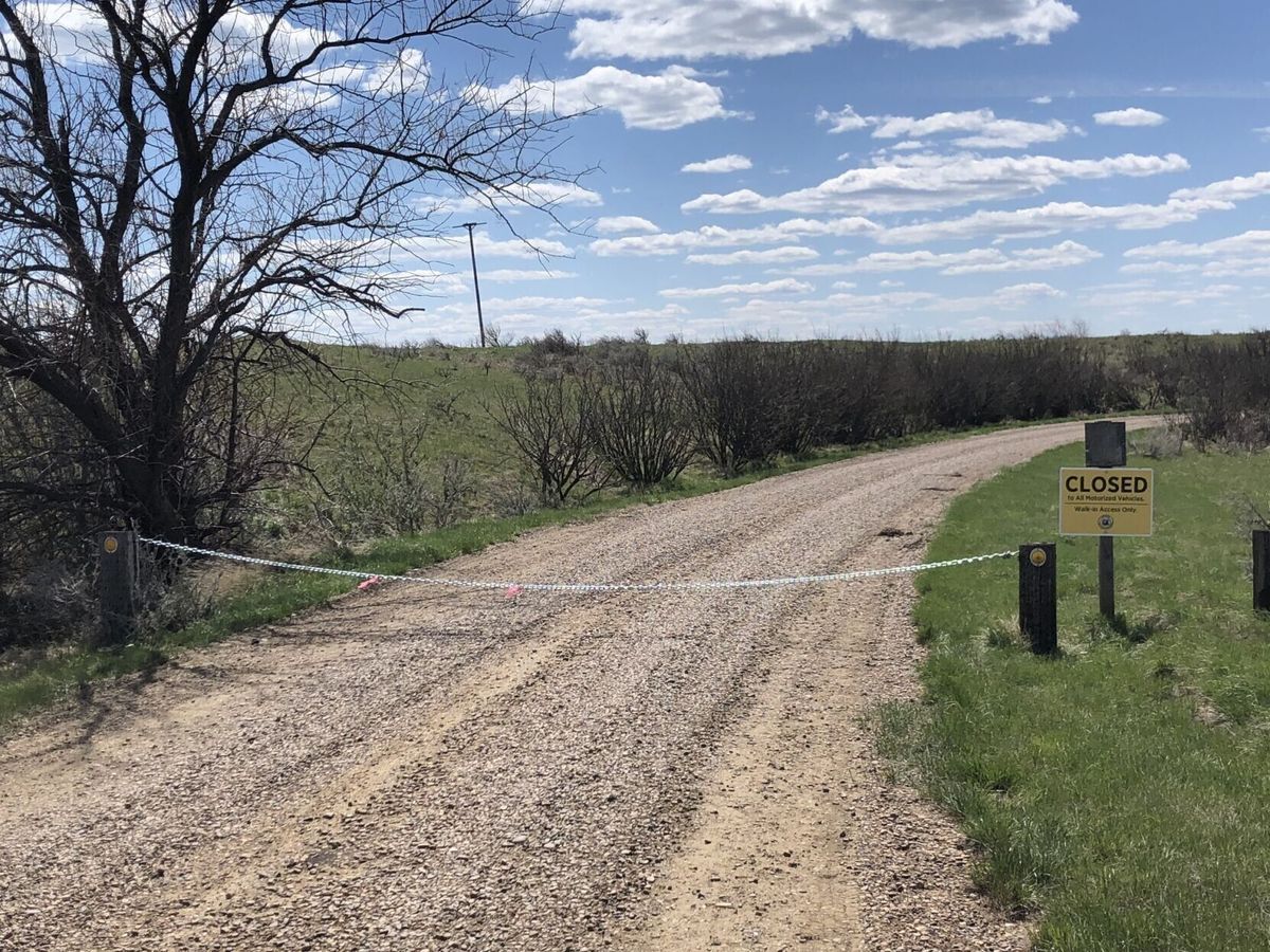 Fort Peck Trout Pond vehicle access limited after road damage