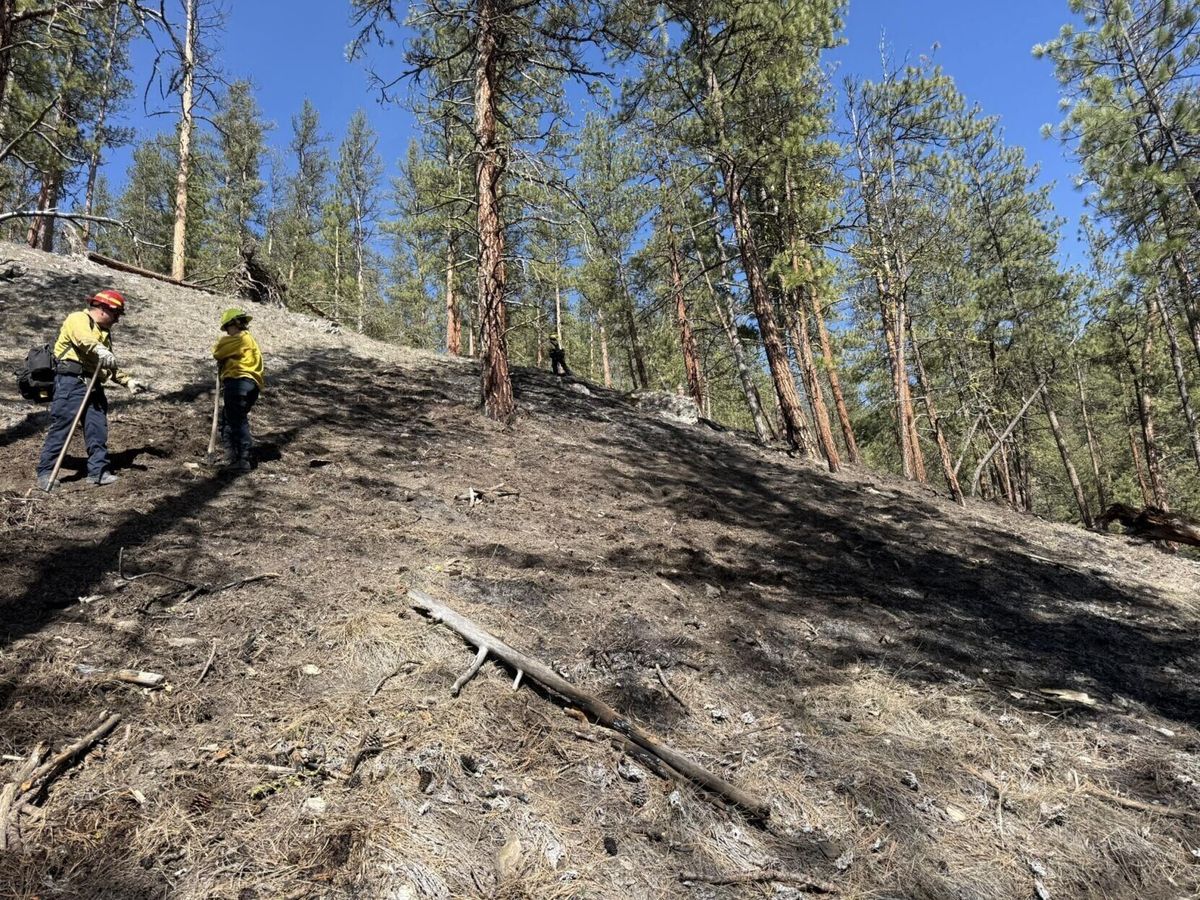 Target shooters accidentally spark fire near Frenchtown