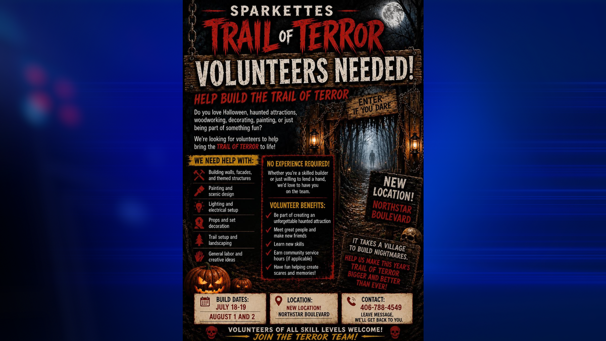 Sparkettes Trail of Terror seeking volunteers in Great Falls