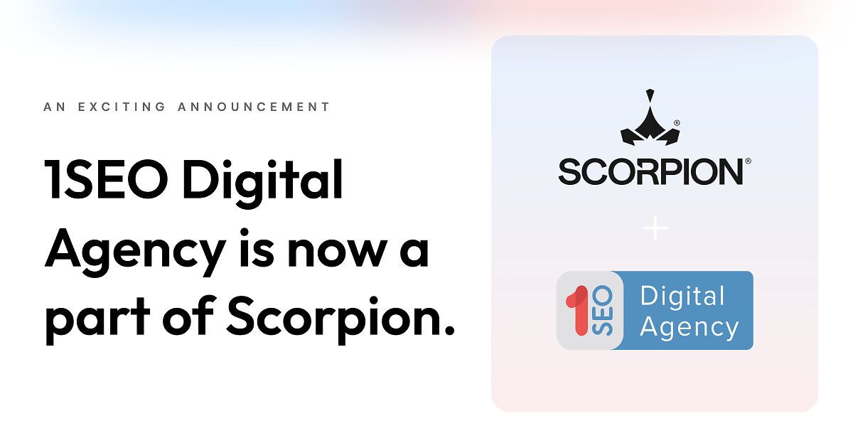 Scorpion Acquires 1SEO Digital Agency, Bringing AI-Powered Marketing to More Local Businesses Nationwide