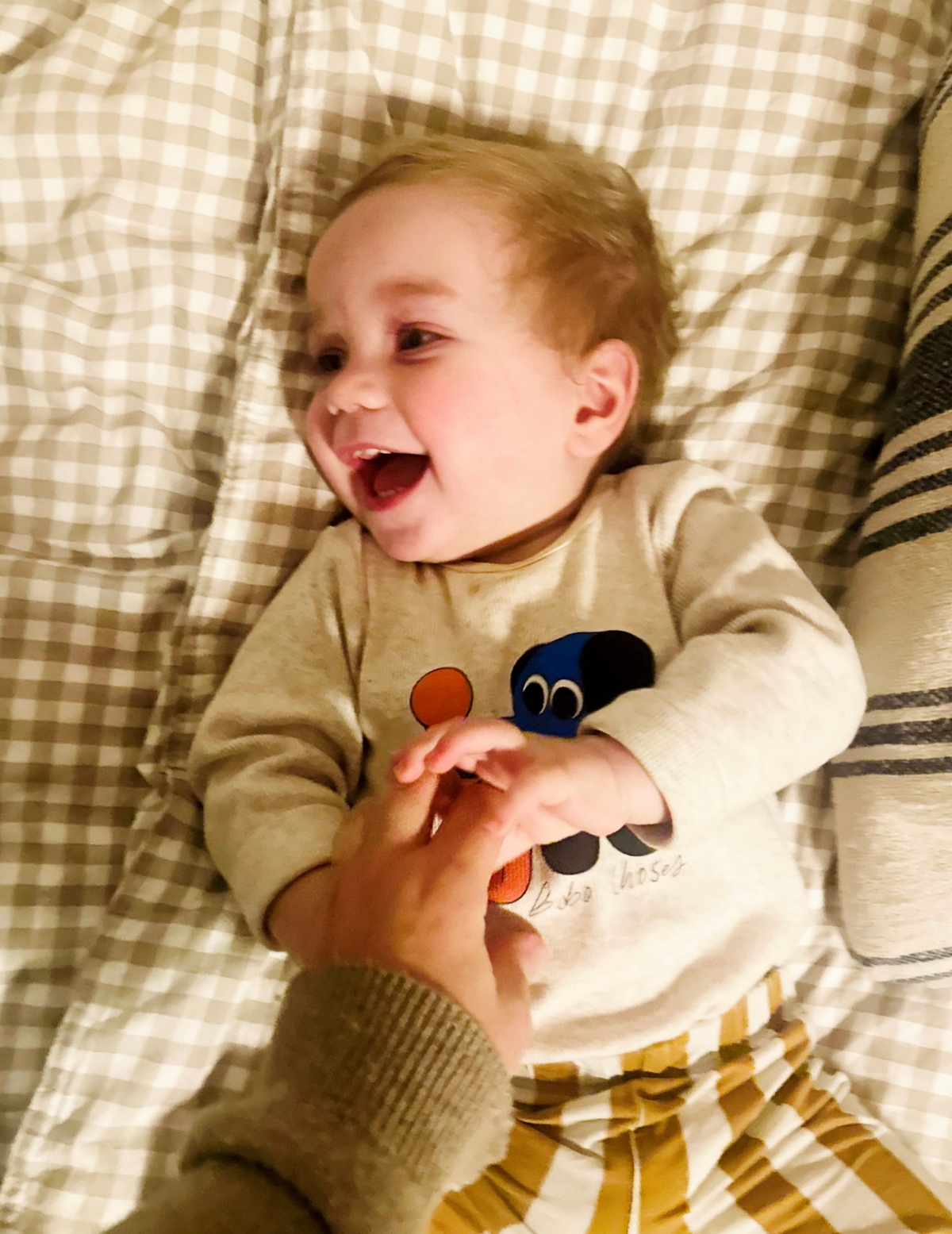 Baby diagnosed with hole in heart after suspected acid reflux