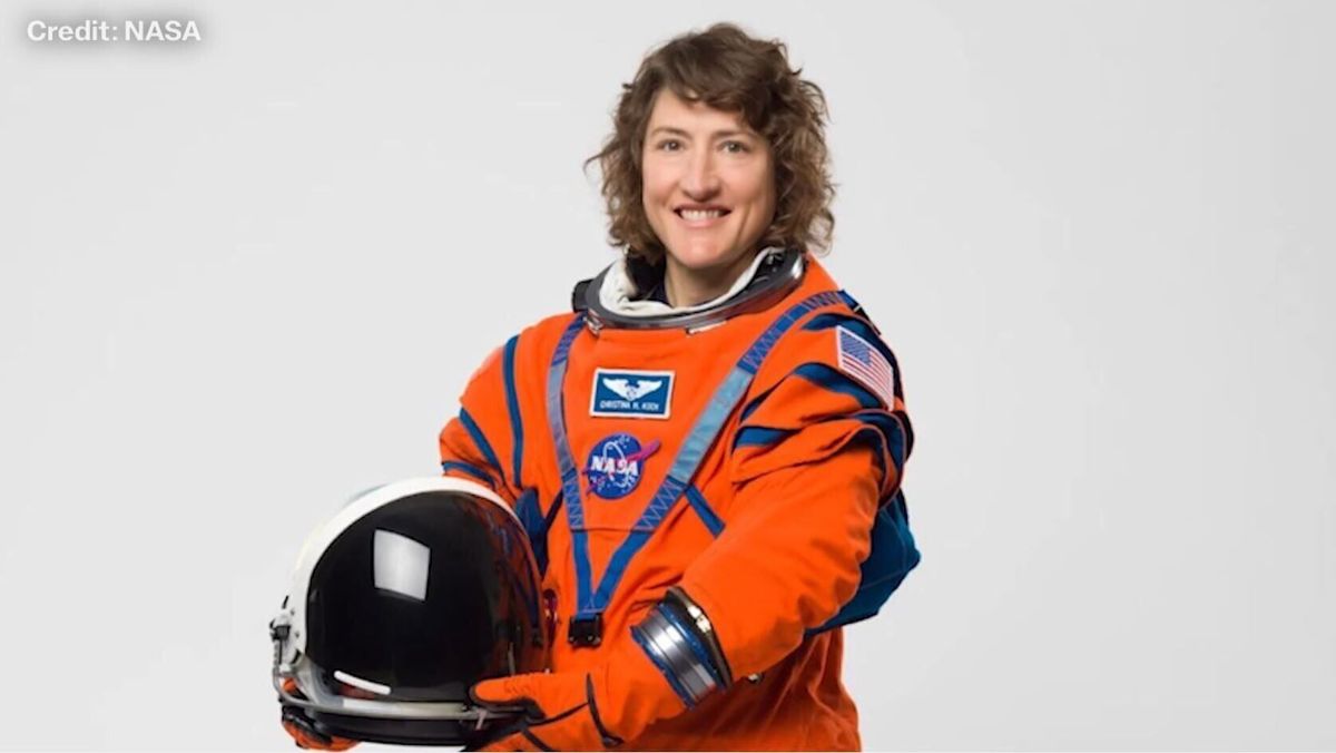 Livingston's Christina Koch set for historic Artemis II moon trip