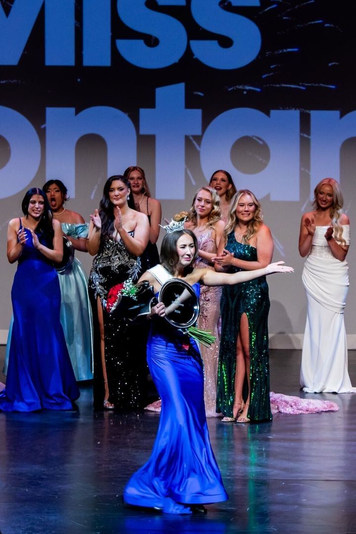 Adella Harris, Harper Harryman take Miss Montana crowns at Butte pageant