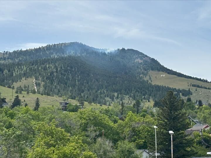 Fire contained near Mt. Helena summit, trailheads still closed