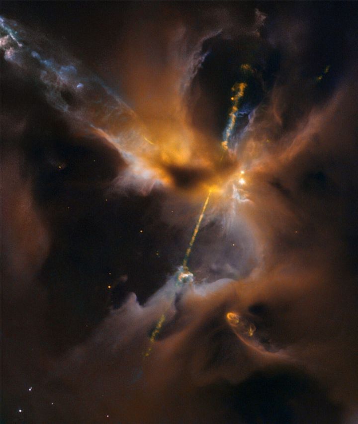 ‘Cosmic lightsabers’ captured as fans celebrate Star Wars Day