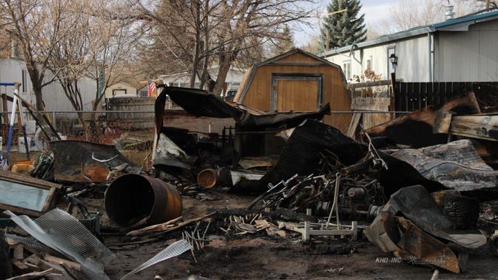 Structure fire on Mantle Way in Lolo leaves trailer heavily damaged