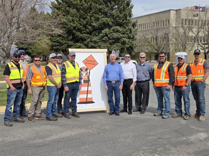 Gianforte, MDT promote work zone safety