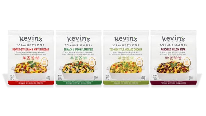 Kevin's Natural Foods Takes on Breakfast with Launch of New Scramble Starters