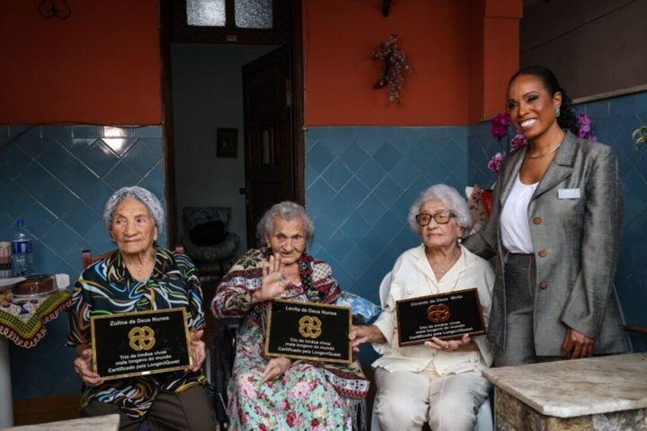 Three Brazilian Sisters Recognized as World’s Oldest Living Sibling Trio, With Combined Age of 316 Years