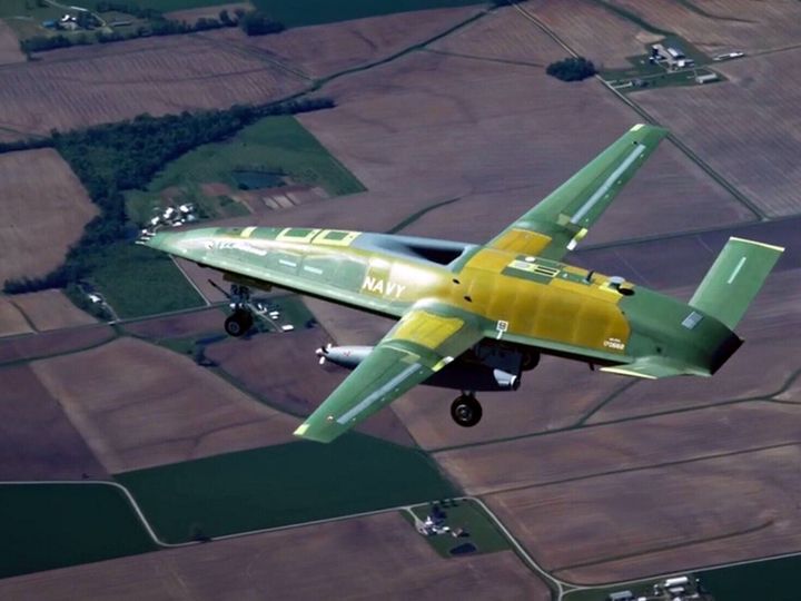 Navy’s autonomous refueling drone completes first flight