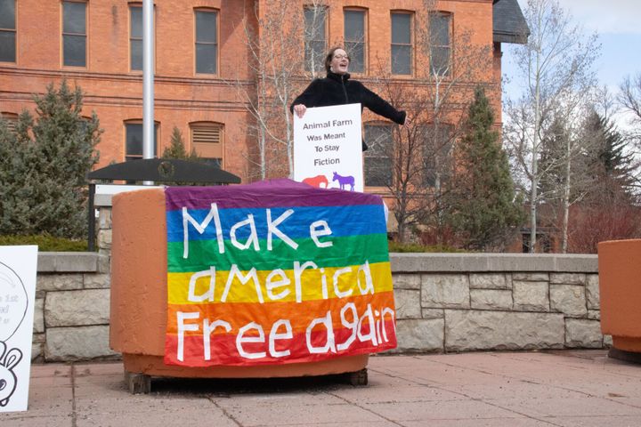 Students protest recent DOE cuts and ICE arrests