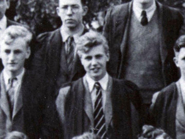 Rare photo of young Sir David Attenborough