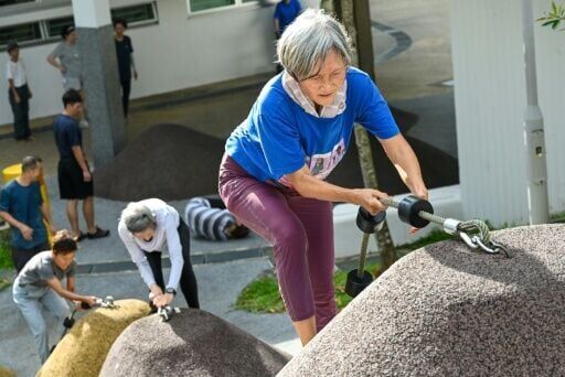 Let's get physical: Singapore's seniors turn to parkour