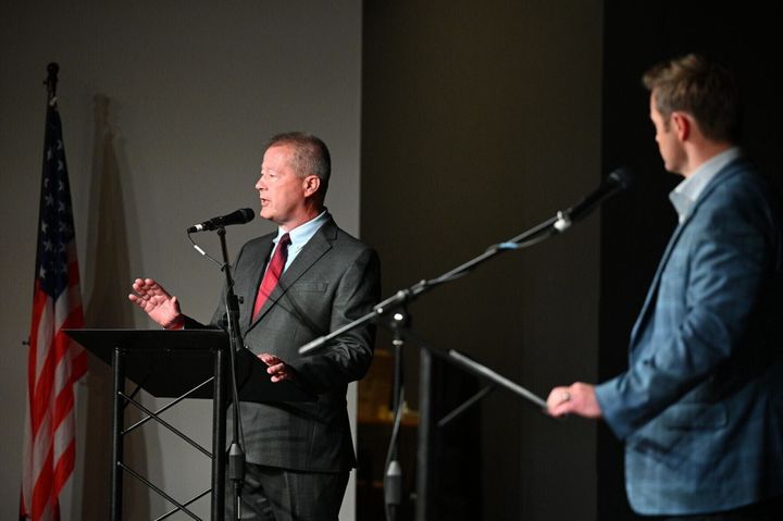 GOP congressional candidates Aaron Flint and Al Olszewski face off in Bozeman
