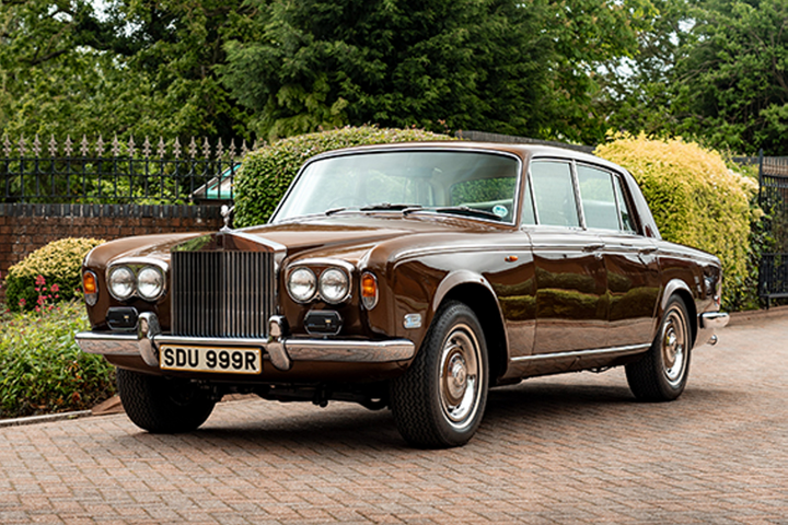 Vintage Rolls-Royce only 604 miles on it for sale