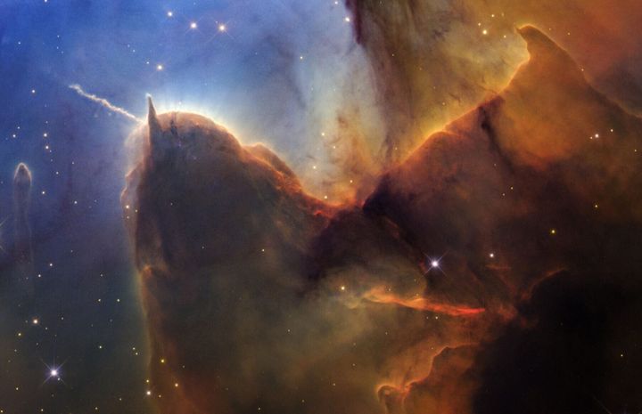 Hubble Space Telescope celebrates 36th birthday with space ‘sea slug’