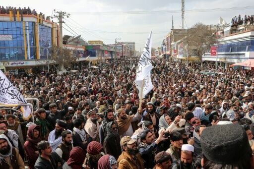 Afghans rally against Pakistan and civilian casualties
