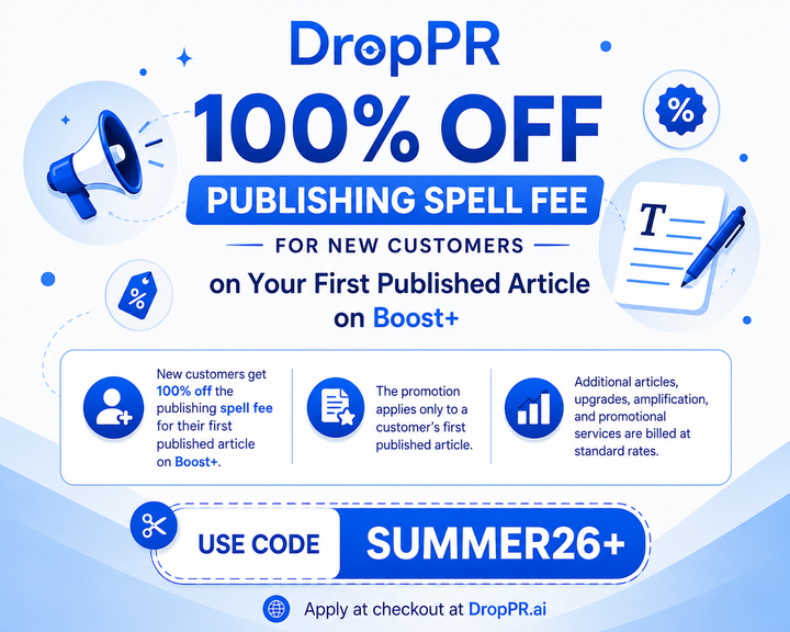 DropPR Gives Creators Editorial Coverage, Not Just Reach