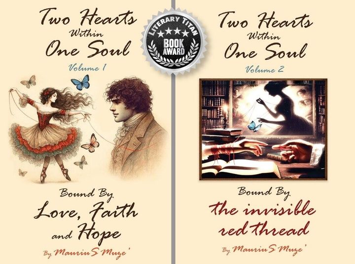 MauriuS Muze’ Celebrates Literary Titan Book Award Wins for Two Hearts Within One Soul Vol. 1 and Two Hearts Within One Soul Vol. 2