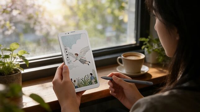 Communication & Reading & Productivity: Bigme 53FPS Handwriting Color E-Ink Smartphone Now Available